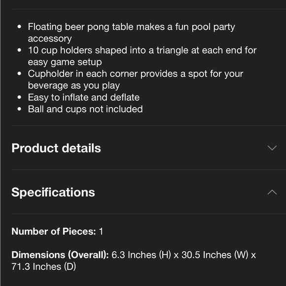 Pool Pong Float Bright Green - Sun Squad - Picture 7 of 7